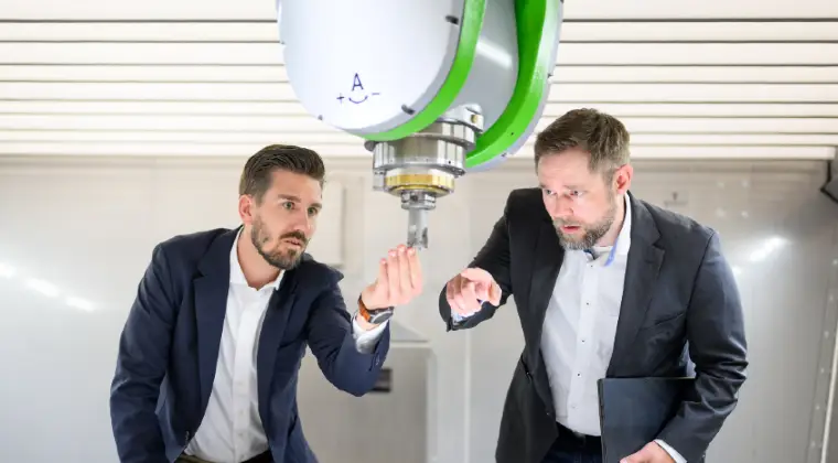 Beyond precision – „Our machines set the standard“.